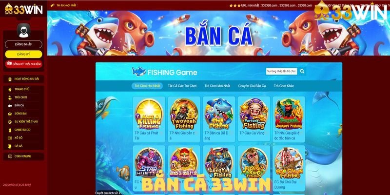 Khám phá các thể loại game bắn cá 33WIN nổi bật nhất